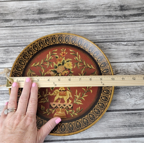 Vintage 90s Raymond Waites Studio Decorative Plate - Picture 5 of 5